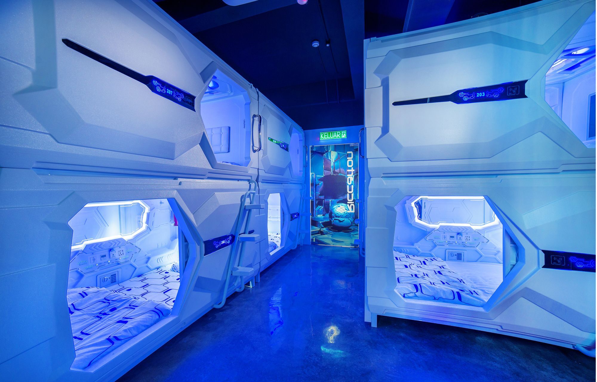 Riccarton Capsule Hotel Kuala Lumpur Ngoại thất bức ảnh